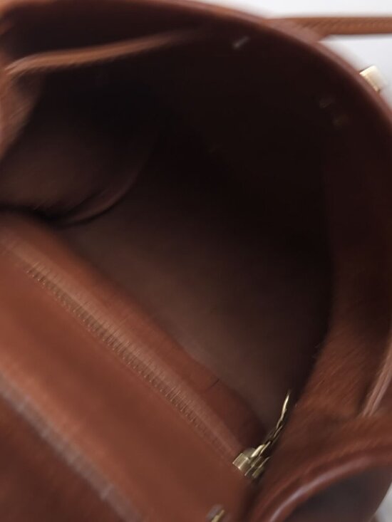 Vintage Coach Leather Daypack Backpack 9960, British tan main image 9